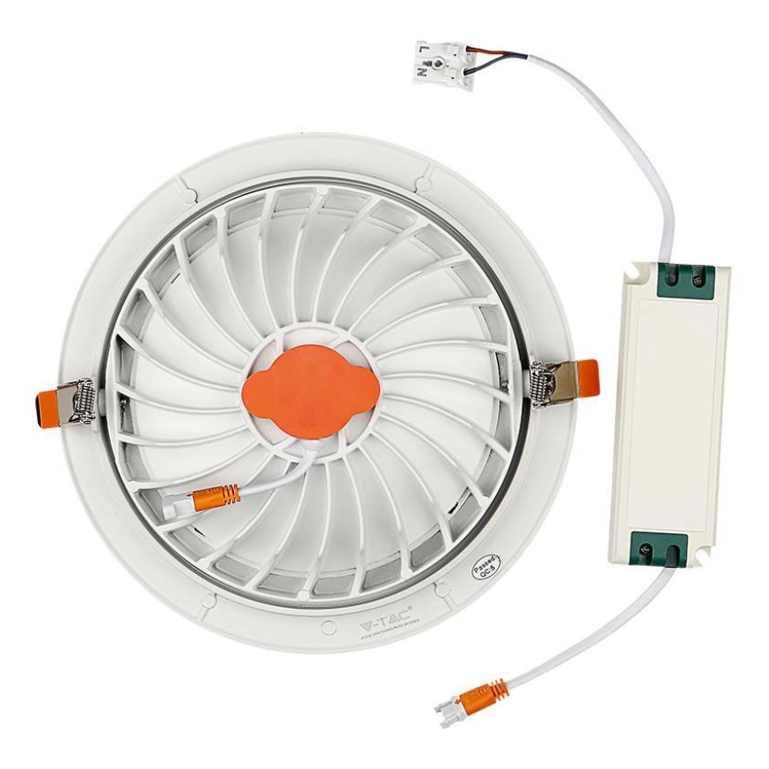 Lámpara empotrable LED SAMSUNG CHIP LED/10W/230V 6400K