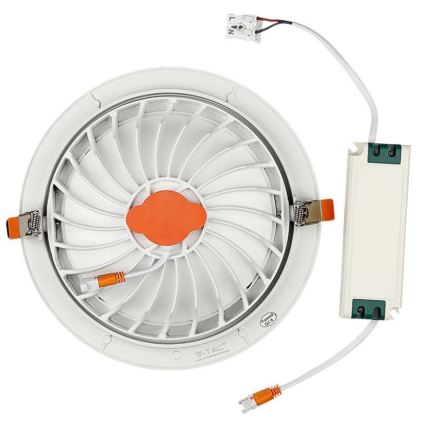 Lámpara empotrable LED SAMSUNG CHIP LED/30W/230V 3000K