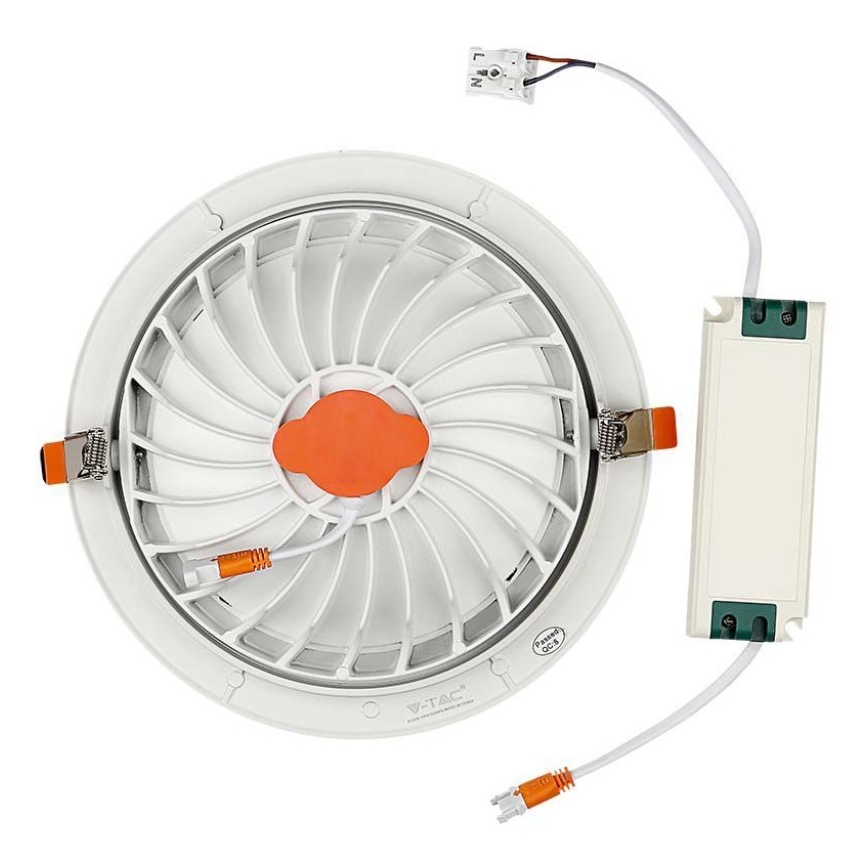 Lámpara empotrable LED SAMSUNG CHIP LED/30W/230V 4000K