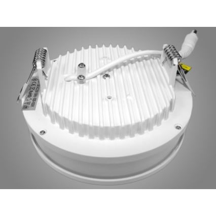 Lámpara empotrable LED SLATER LED/12W/230V 4500K diá. 12 cm