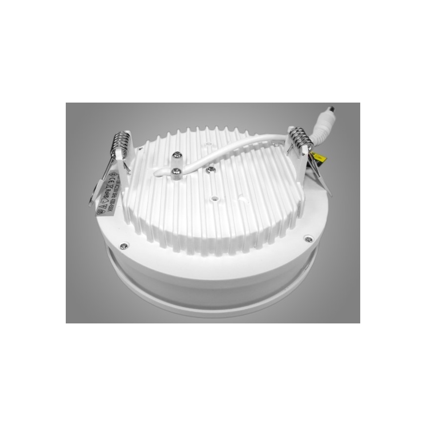 Lámpara empotrable LED SLATER LED/12W/230V 4500K diá. 12 cm