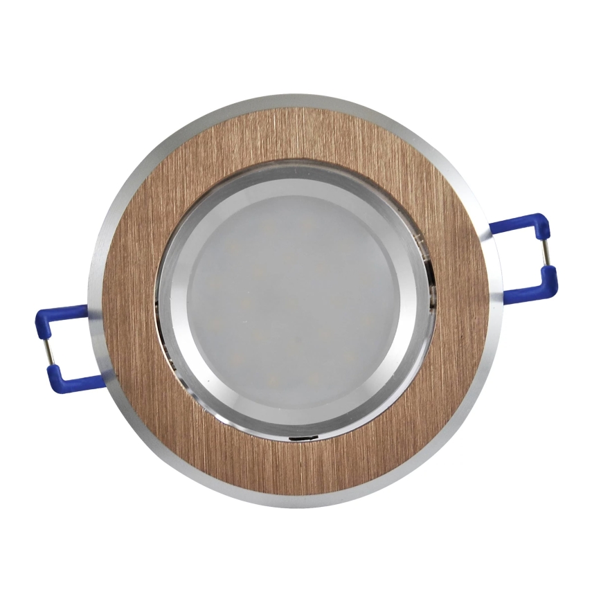 Lámpara empotrable LED SOL OLAL 1xGU10/3,5W/230V 3000K diá. 8,4 cm dorado
