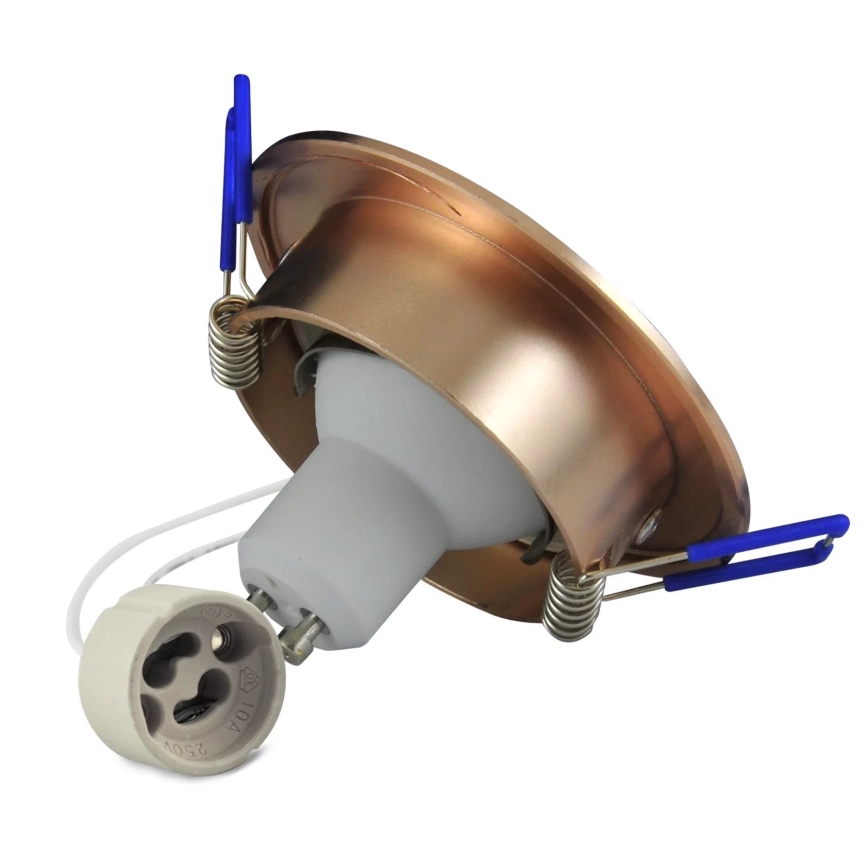 Lámpara empotrable LED SOL OLAL 1xGU10/3,5W/230V 3000K diá. 8,4 cm dorado