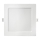 Lámpara empotrable LED SQUARE LED/12W/230V 4000K 17x17 cm blanco