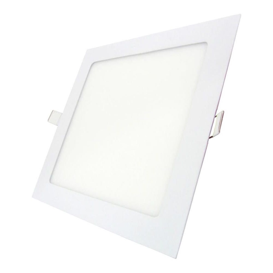 Lámpara empotrable LED SQUARE LED/12W/230V 4200K 16,8x16,8 cm blanco