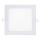Lámpara empotrable LED SQUARE LED/15W/230V 4200K 18,8x18,8 cm blanco