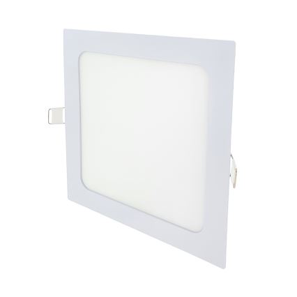 Lámpara empotrable LED SQUARE LED/15W/230V 4200K 18,8x18,8 cm blanco