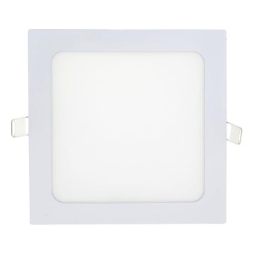 Lámpara empotrable LED SQUARE LED/15W/230V 6500K 18,8x18,8 cm blanco