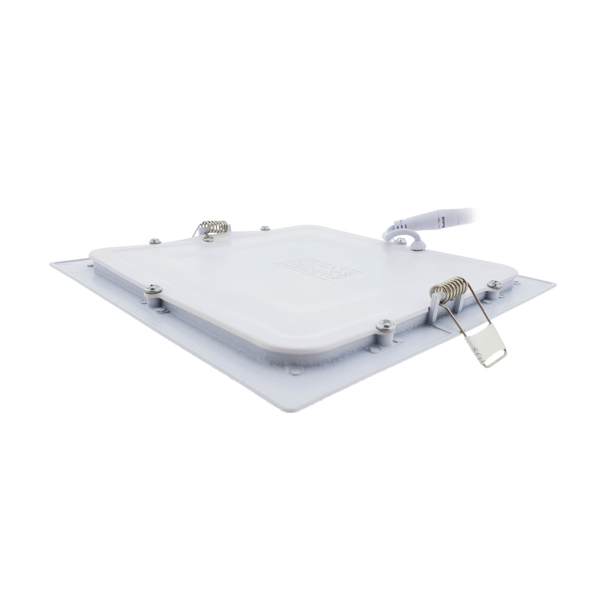 Lámpara empotrable LED SQUARE LED/15W/230V 6500K 18,8x18,8 cm blanco