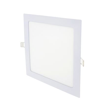 Lámpara empotrable LED SQUARE LED/18W/230V 6500K 22x22 cm blanco