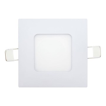 Lámpara empotrable LED SQUARE LED/3W/230V 4200K 8,3x8,3 cm blanco