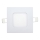 Lámpara empotrable LED SQUARE LED/3W/230V 4200K 8,3x8,3 cm blanco