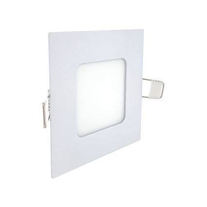 Lámpara empotrable LED SQUARE LED/3W/230V 4200K 8,3x8,3 cm blanco