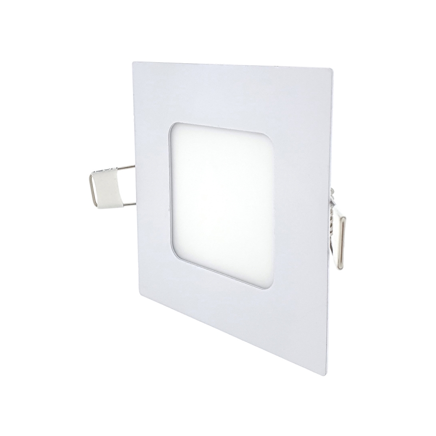 Lámpara empotrable LED SQUARE LED/3W/230V 4200K 8,3x8,3 cm blanco