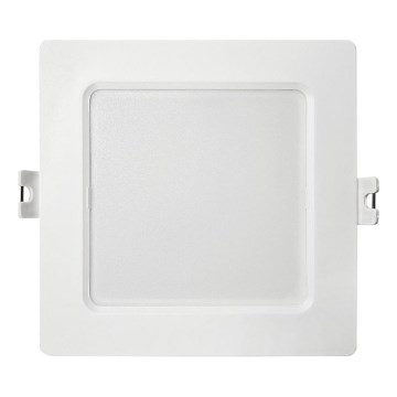 Lámpara empotrable LED SQUARE LED/6W/230V 4000K 12x12 cm blanco