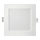 Lámpara empotrable LED SQUARE LED/6W/230V 4000K 12x12 cm blanco