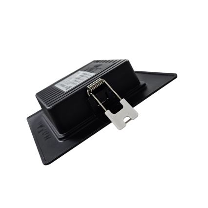 Lámpara empotrable LED SQUARE LED/6W/230V 4000K 12x12 cm negro