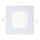 Lámpara empotrable LED SQUARE LED/6W/230V 4200K 11,8x11,8 cm blanco