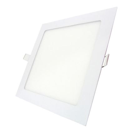 Lámpara empotrable LED SQUARE LED/6W/230V 4200K 11,8x11,8 cm blanco