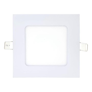Lámpara empotrable LED SQUARE LED/6W/230V 6500K 11,8x11,8 cm blanco