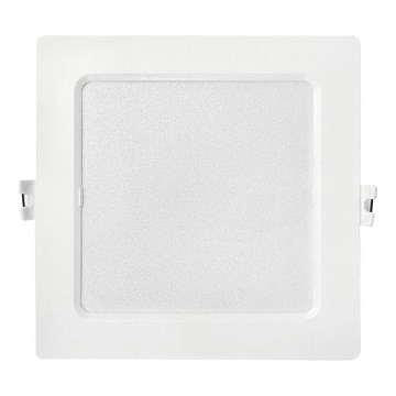Lámpara empotrable LED SQUARE LED/9W/230V 4000K 14,5x14,5 cm blanco