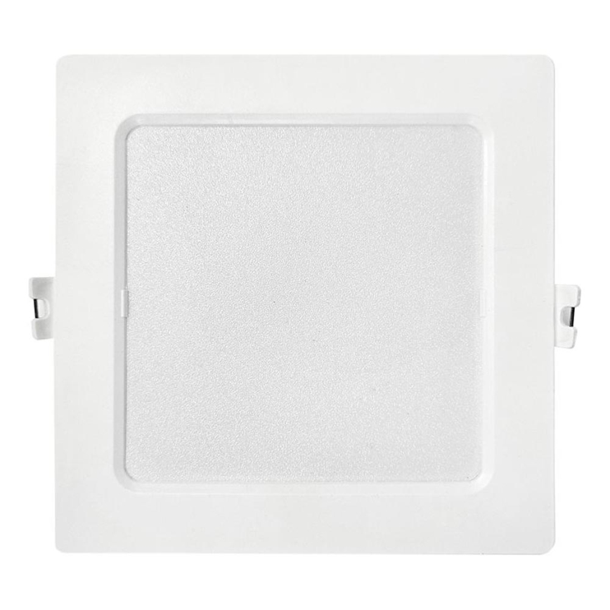 Lámpara empotrable LED SQUARE LED/9W/230V 4000K 14,5x14,5 cm blanco