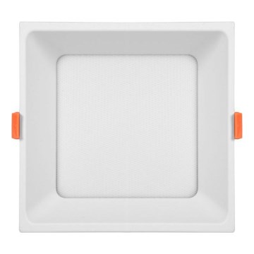 Lámpara empotrable LED TONY LED/36W/230V 3000/4000/6500K 22x22 cm blanco