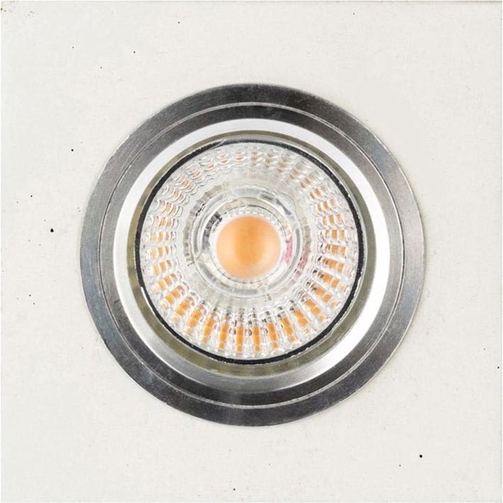 Lámpara empotrable LED VITAR 1xGU10/5W/230V CRI 90 concreto