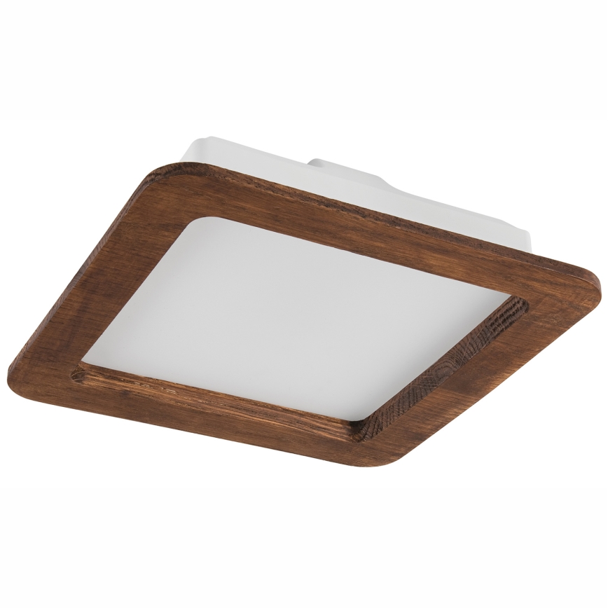 Lámpara empotrable LED WOODY SPOT LED/17W/230V 3000K cereza 18,5x18,5 cm
