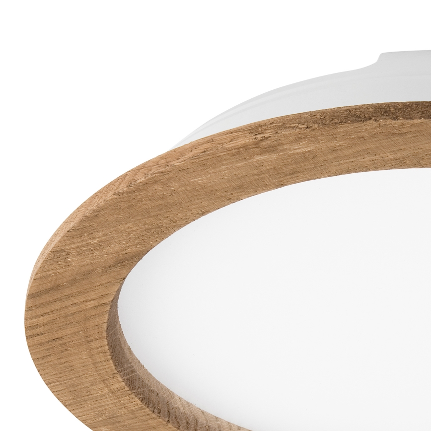 Lámpara empotrable LED WOODY SPOT LED/23,5W/230V 4000K nogal ø 23,5 cm