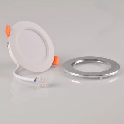 Lámpara empotrable LED ZOE LED/4,8W/230V plata