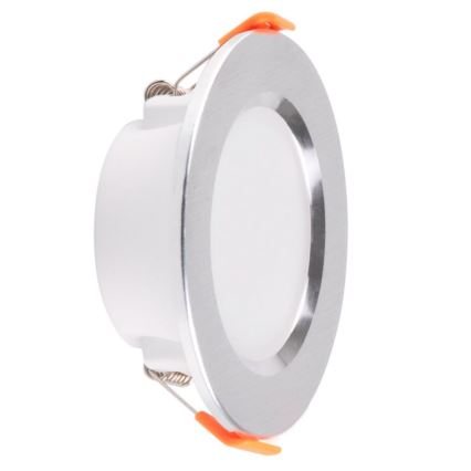 Lámpara empotrable LED ZOE LED/4,8W/230V plata