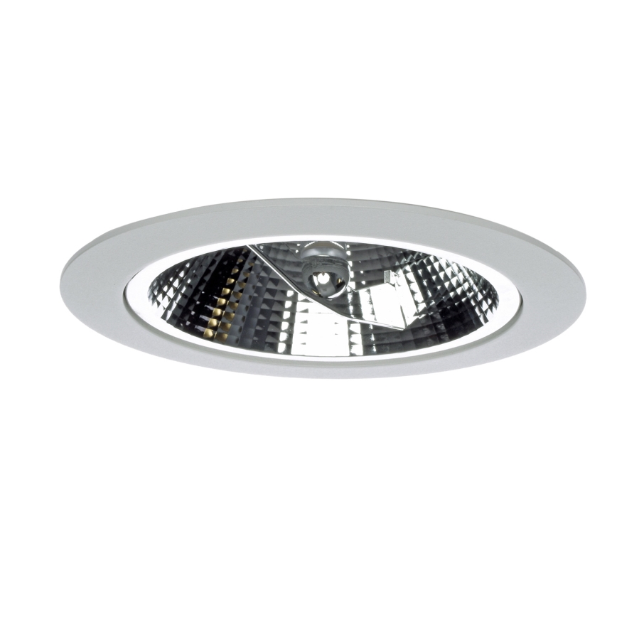 Lámpara empotrable REDONDO 1xAR111 - GU10/25W/230V