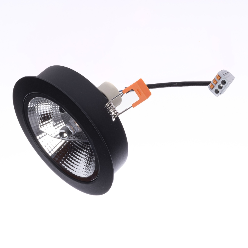 Lámpara empotrable REDONDO 1xAR111 - GU10/25W/230V