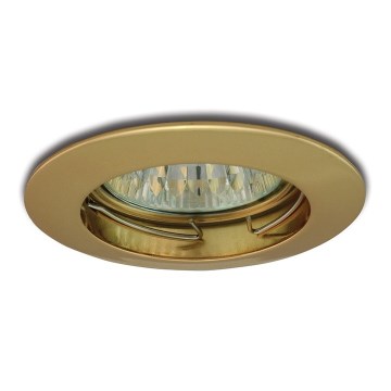 Lámpara empotrada 1xGU5,3/50W/12V dorado