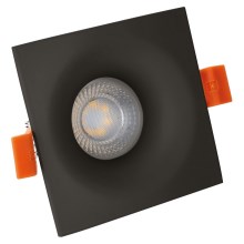Lámpara empotrada FIALE 1xGU10/36W/230V cuadrado negro