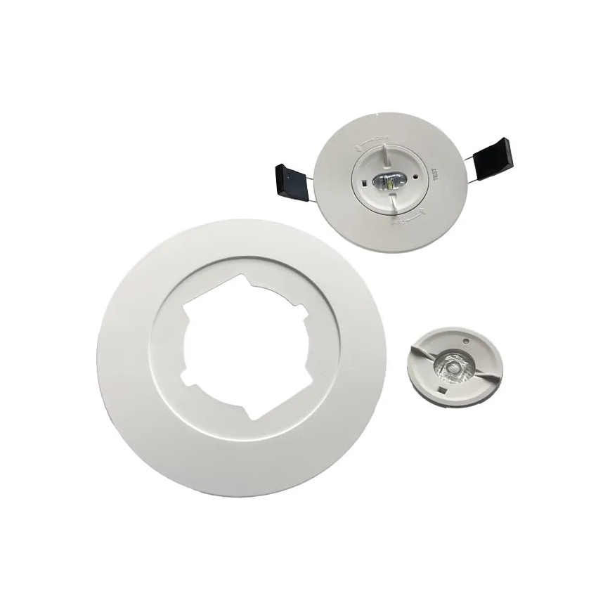 Lámpara empotrada LED de emergencia LED/2W/230V 6000K