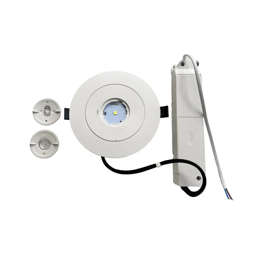 Lámpara empotrada LED de emergencia LED/2W/230V 6000K