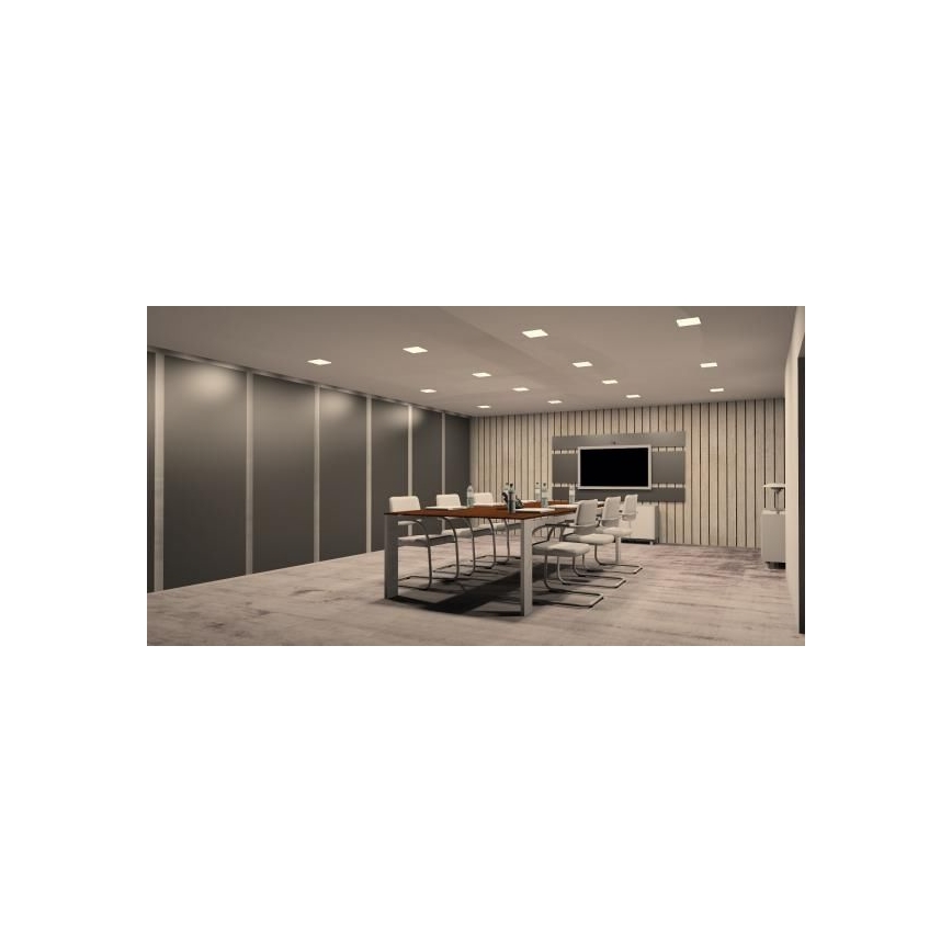 Lámpara empotrada LED LED/12W/230V