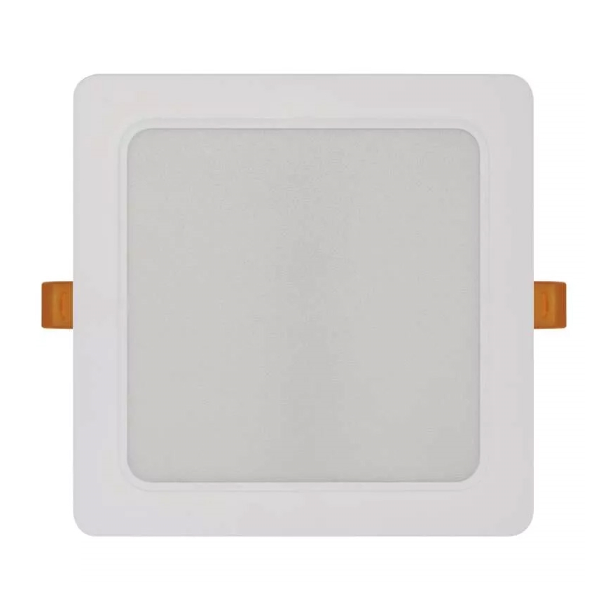Lámpara empotrada LED LED/18W/230V 17x17 cm blanco
