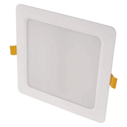 Lámpara empotrada LED LED/18W/230V 17x17 cm blanco