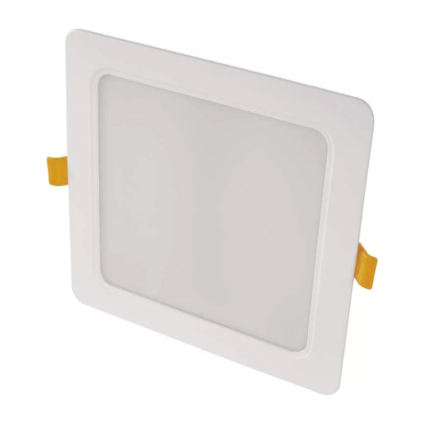 Lámpara empotrada LED LED/18W/230V 17x17 cm blanco