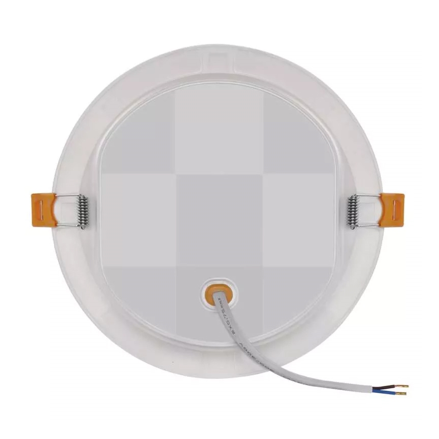 Lámpara empotrada LED LED/18W/230V diá. 17 cm blanco