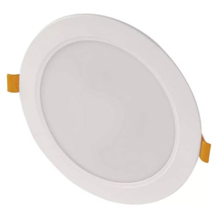 Lámpara empotrada LED LED/18W/230V diá. 17 cm blanco