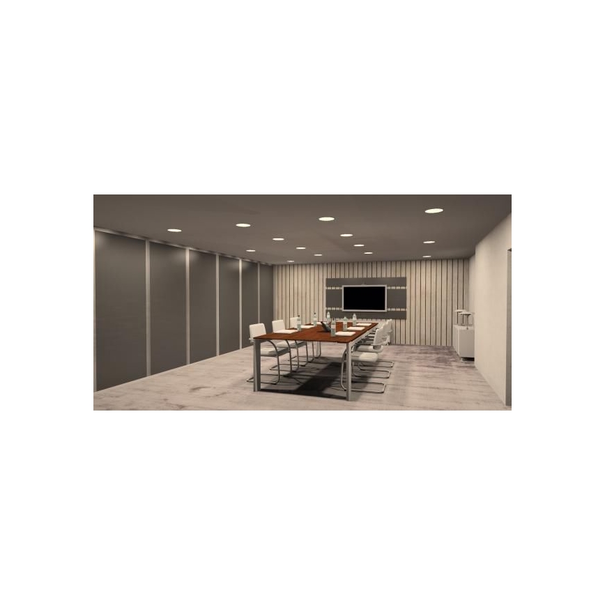 Lámpara empotrada LED LED/18W/230V
