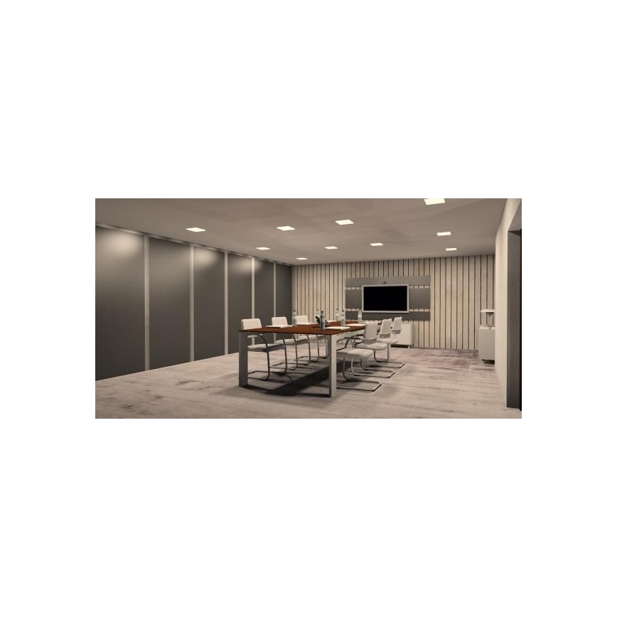 Lámpara empotrada LED LED/18W/230V