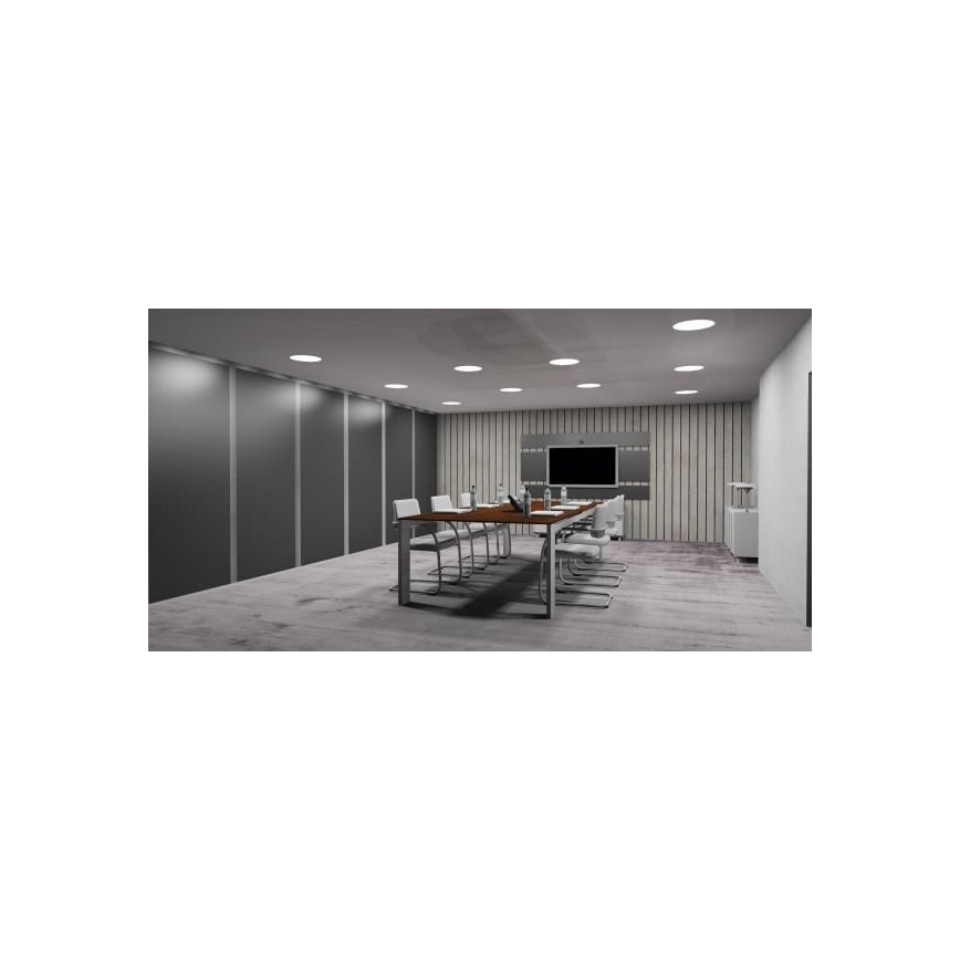 Lámpara empotrada LED LED/24W/230V