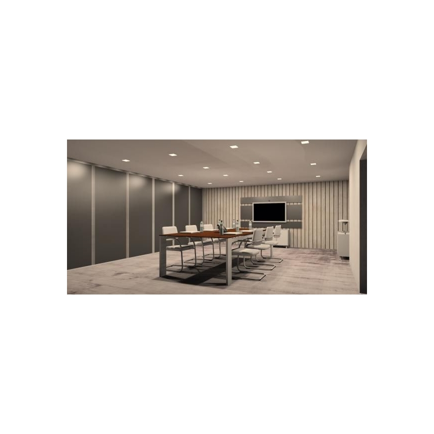 Lámpara empotrada LED LED/6W/230V