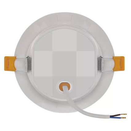 Lámpara empotrada LED LED/9W/230V diá. 12 cm blanco