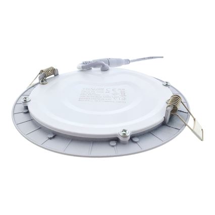 Lámpara empotrada LED ROUND LED/9W/230V 4200K